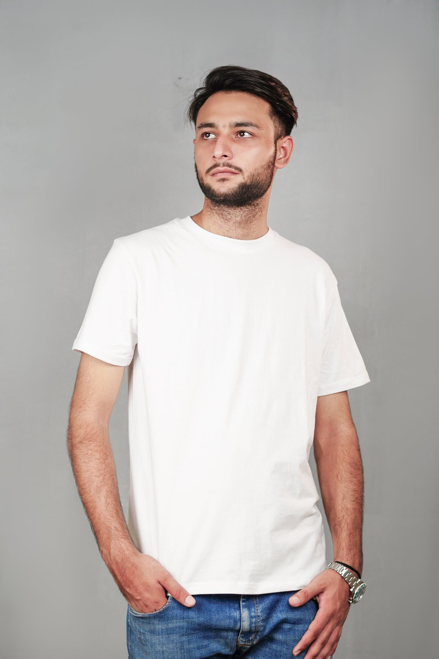 Pure White Premium Quality Basic T-shirt
